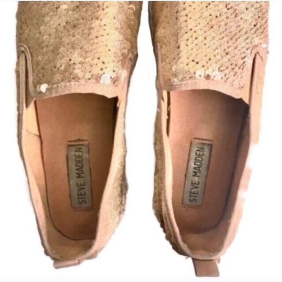 Steve Madden Poppi Sequin Platform Espadrilles - Picture 4 of 8